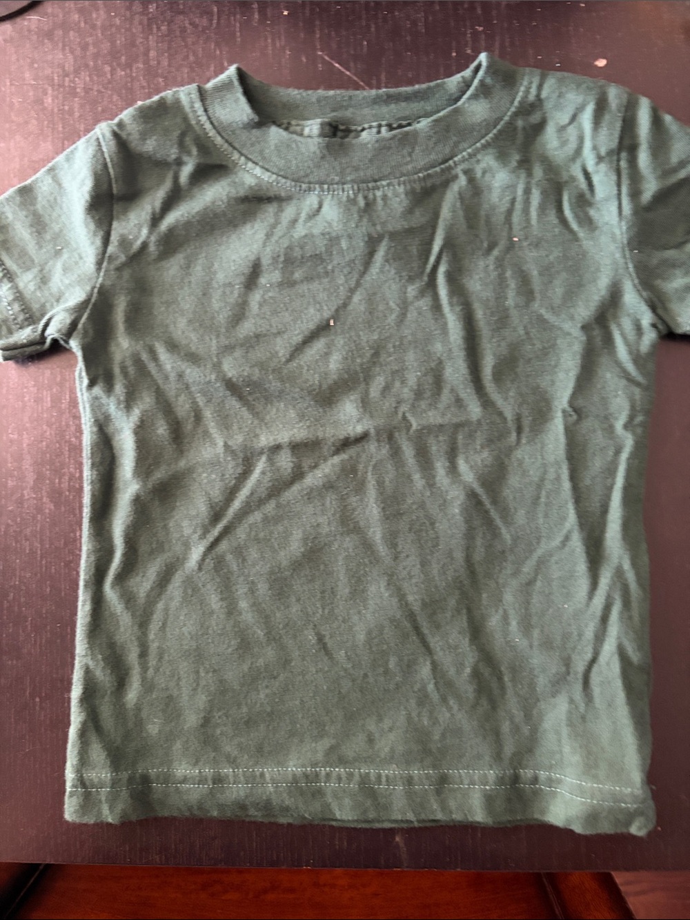 Rabbit Skins Dark Green Short-Sleeve Tee